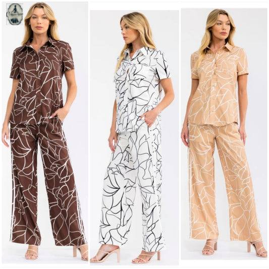 Stacey Set  (Tan)